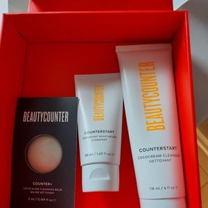 Beauty Counter cleanser, moisturizer & cleansing balm